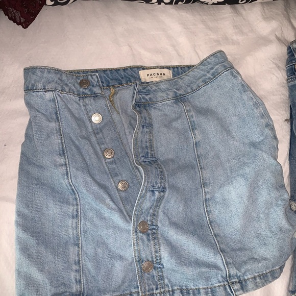 PacSun Jean Skirt - Picture 2 of 2